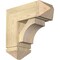 Ekena Millwork Westlake Arts and Crafts Rough Sawn Bracket w/ Offset Brace, Douglas Fir, 8"W x 20"D x 20"H BKT0806X20X20WTL03RDF - alternate 1